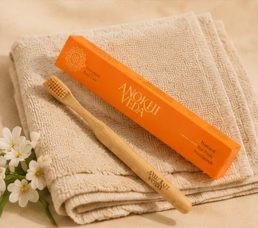 Natural Bamboo Toothbrush - Anokhi Veda