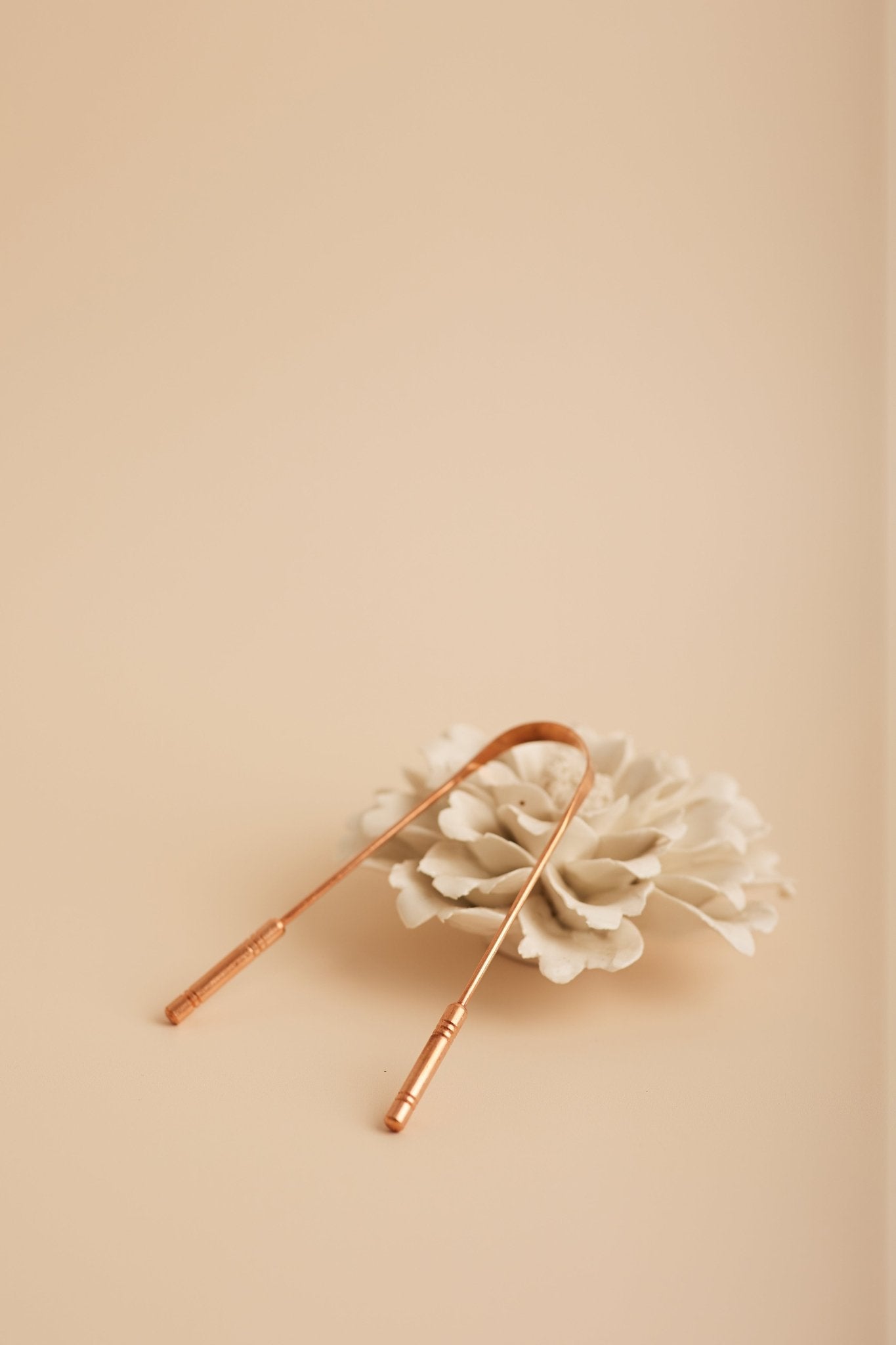 100% Copper Tongue Cleaner - Anokhi Veda