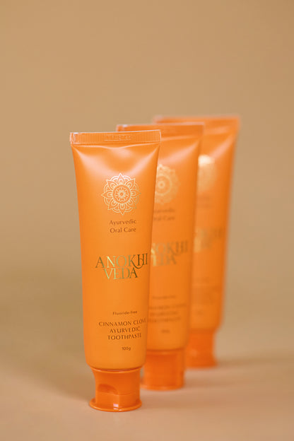 Cinnamon Clove Ayurvedic Toothpaste-Fluoride Free