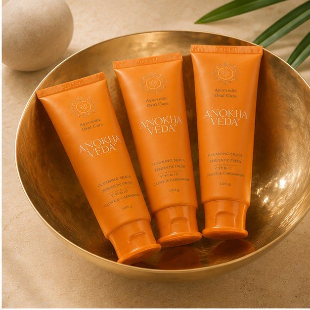 Cinnamon Clove Ayurvedic Toothpaste Trio - Anokhi Veda