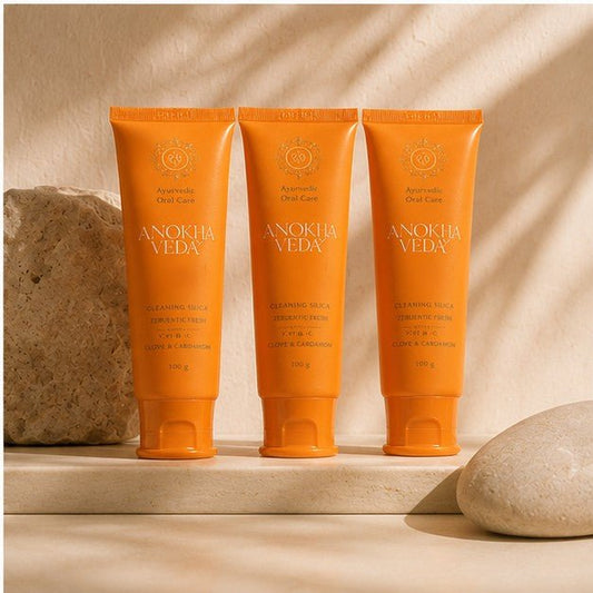 Cinnamon Clove Ayurvedic Toothpaste Trio - Anokhi Veda