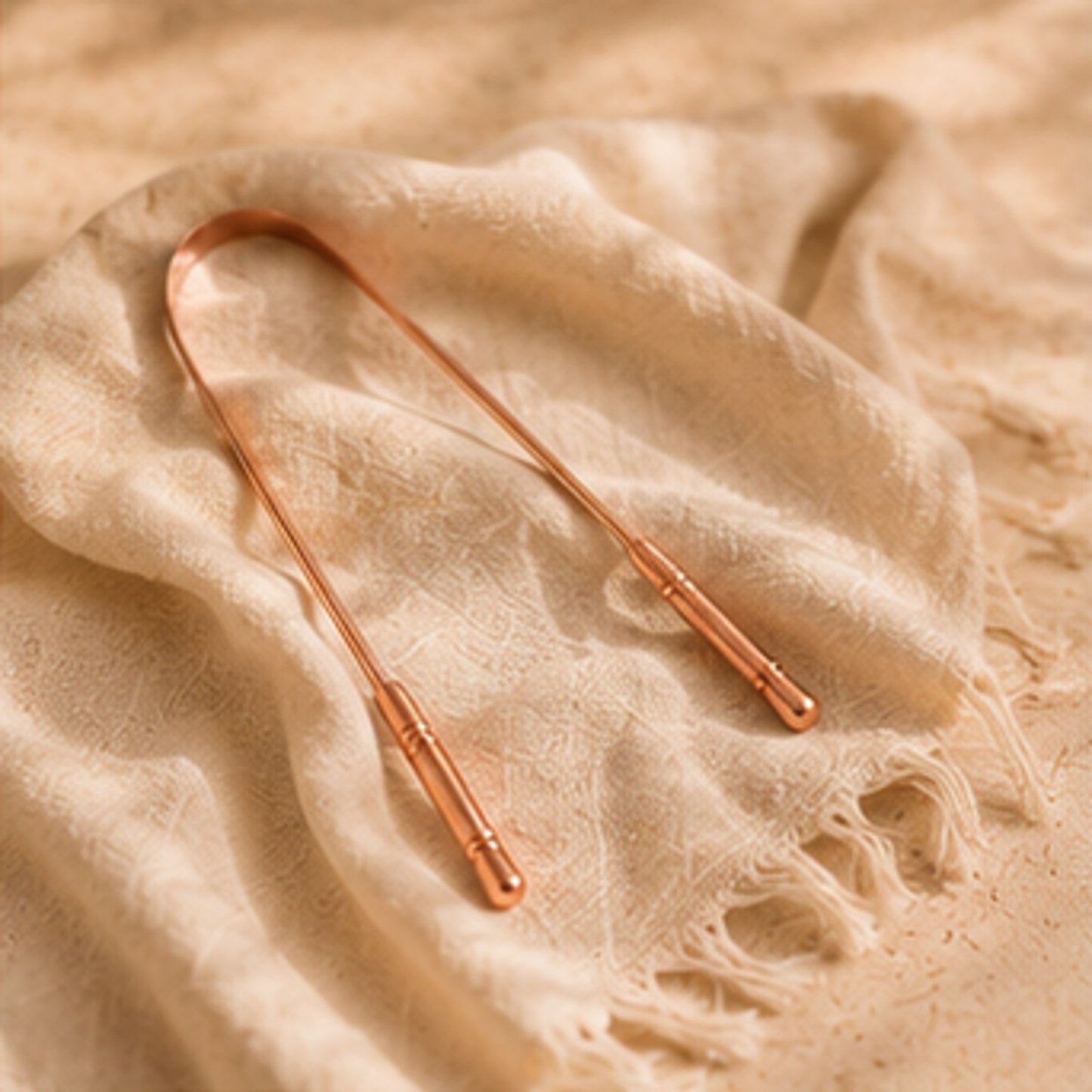 100% Copper Tongue Cleaner - Anokhi Veda