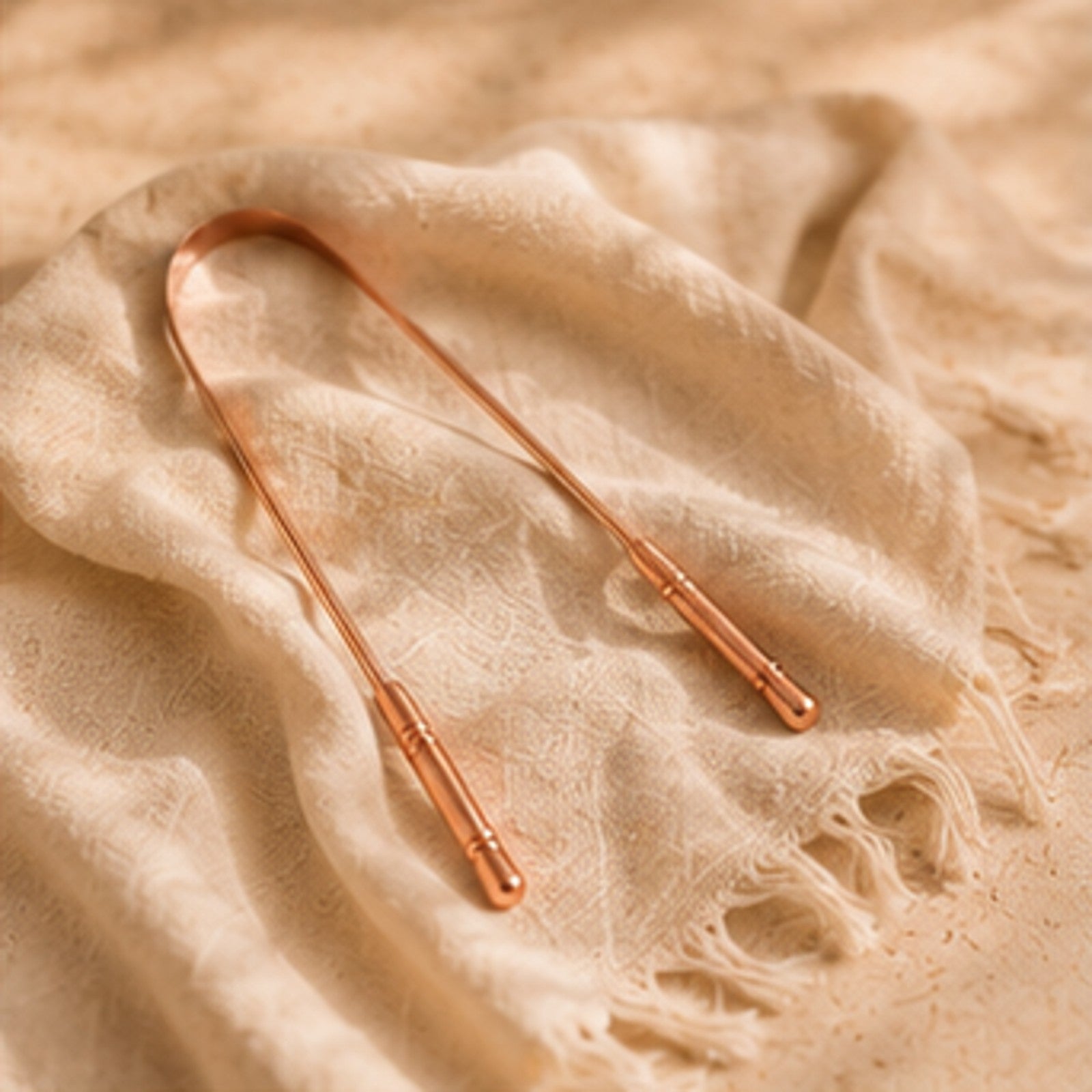 100% Copper Tongue Cleaner - Anokhi Veda