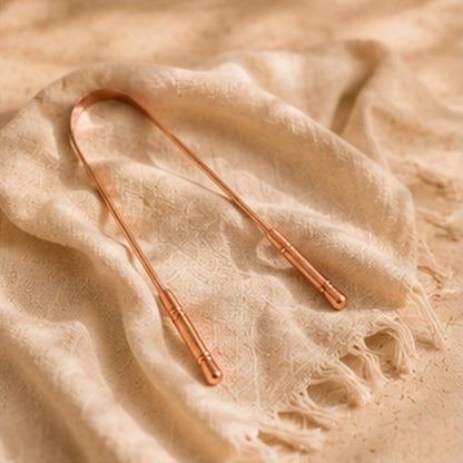 100% Copper Tongue Cleaner - Anokhi Veda