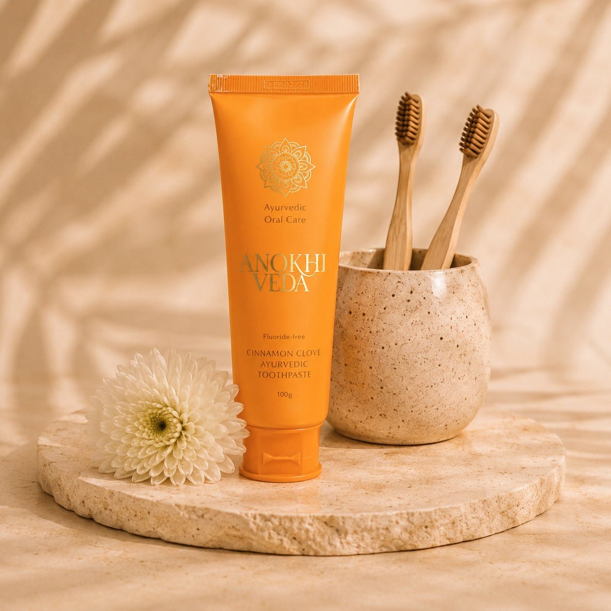 Cinnamon Clove Ayurvedic Toothpaste - Fluoride Free - Anokhi Veda